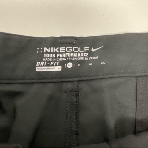 Nike Golf Dri-Fit Tour‎ Performance Shorts Mens Dark Gray Size 40 D31 - Picture 5 of 6